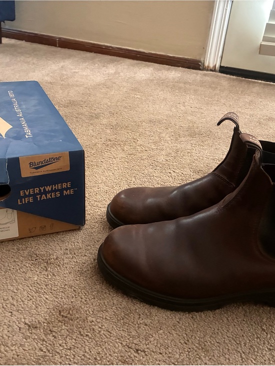 Blundestone Chelsea size US 10 antique brown fair use